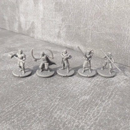 Adventurers Starter Set 3 32mm Dungeons and Dragons Party 10 Minifiguren