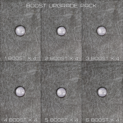 New Vantage Board Game Inspired Unofficial Boost Tracking Glass and Metal Token Pack