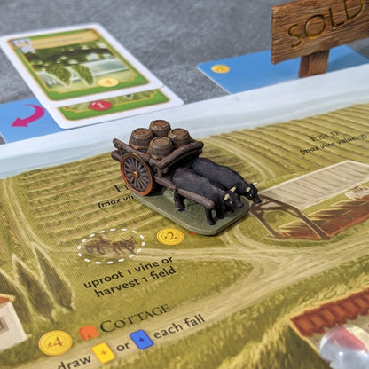 Viticulture Board Game Inspired Unofficial Structures Building Upgrade Pack
