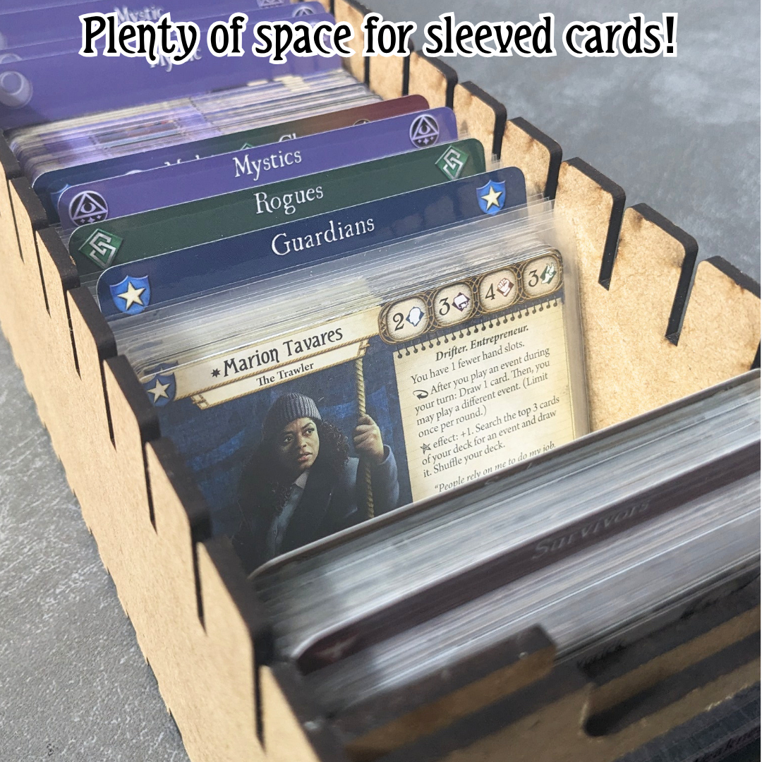 New and Improved Horizontal Arkham Horror The Card Game Inspired Unofficial Investigator Divider Pack