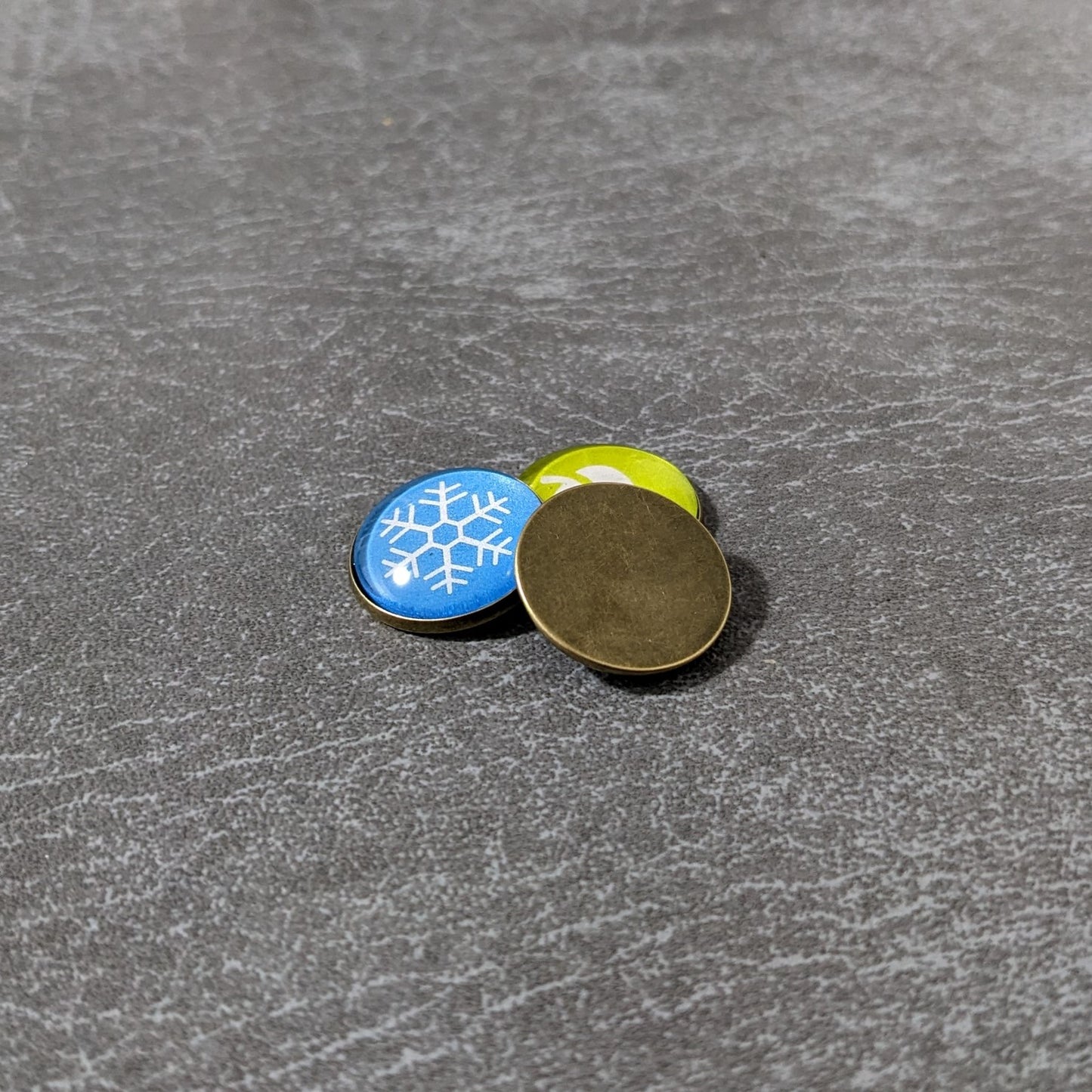 Gloomhaven Jaws Of the Lion Board Game Inspired Unofficial Elements Glass and Metal Token Pack (Copy)
