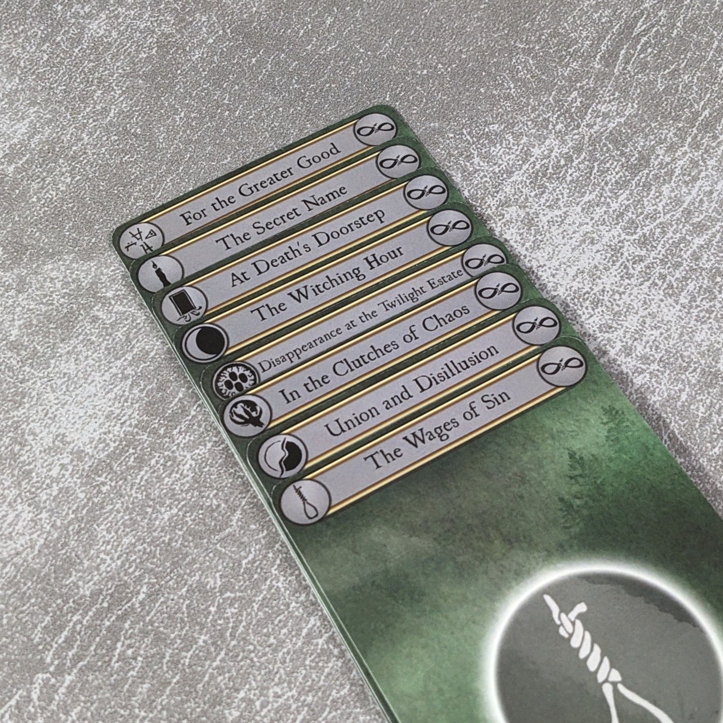 Arkham Horror The Card Game Inspired Unofficial Vertical Campaign Card Divider Packs