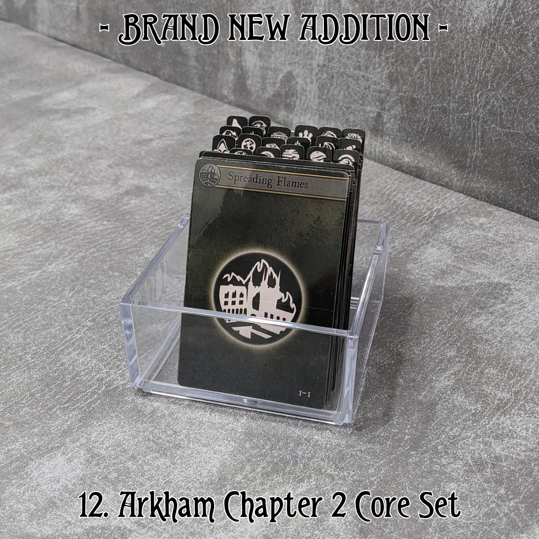 Vertical Arkham Horror The Card Game Inspired Unofficial Campaign Card Divider Packs