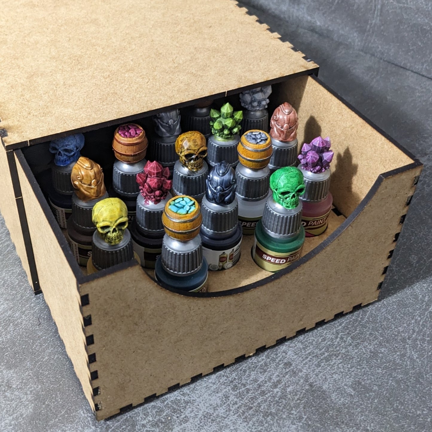 Hobby Paints Paint Bottle Toppers Swatch Caps