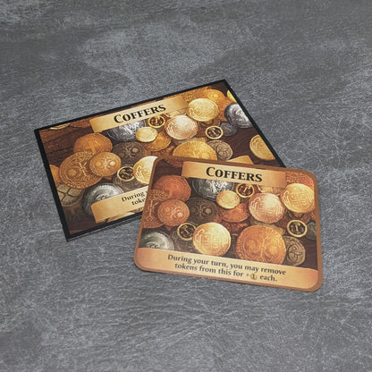 Dominion Inspired Unofficial Easy to Store Player Mats Set