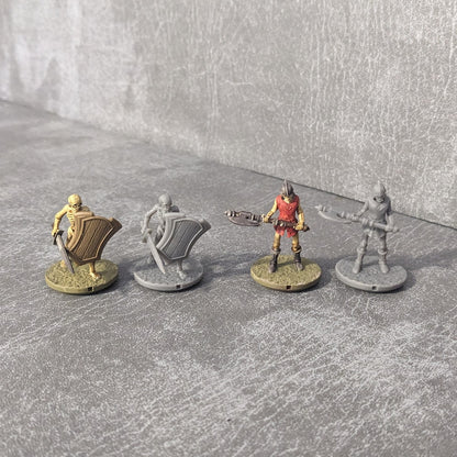 Skeletons Monster Starter Set 2 32mm Dungeons and Dragons Creatures 10 Mini Figures