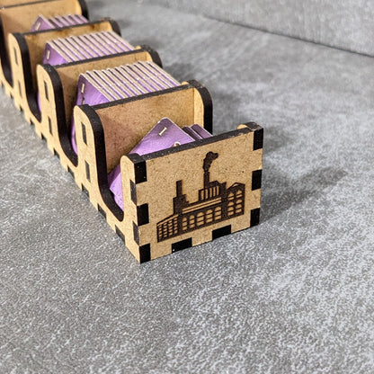 Brass Birmingham Board Game Box Insert Organiser Unofficial Storage Solution