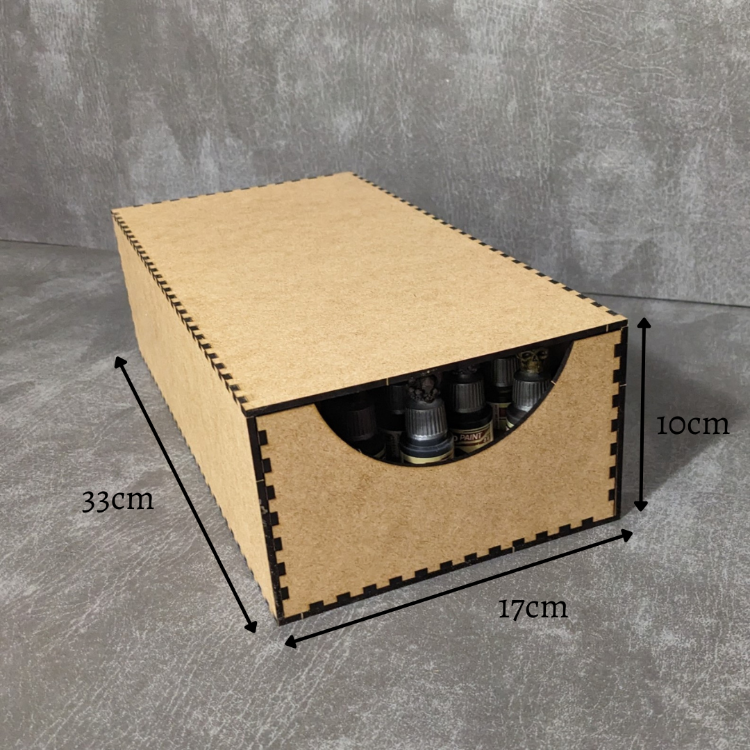 Hobby Paints Storage Drawer 50 Paint Bottle Organiser Storage Solution