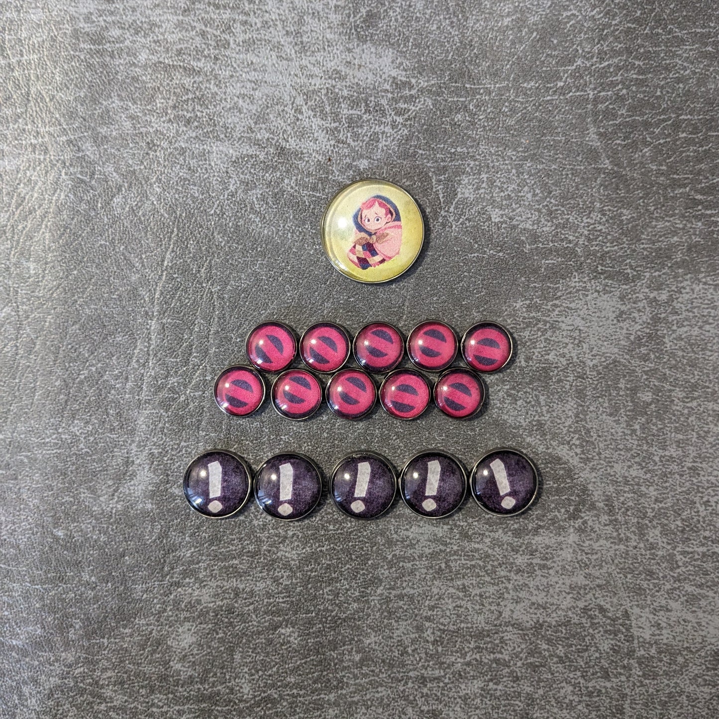 Familiar Tales Board Game Inspired Unofficial Glass and Metal Token Pack