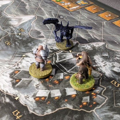 Pack de 30 figurines non officielles inspirées des monstres et des PNJ du jeu de société Legends of Andor 2 32 mm