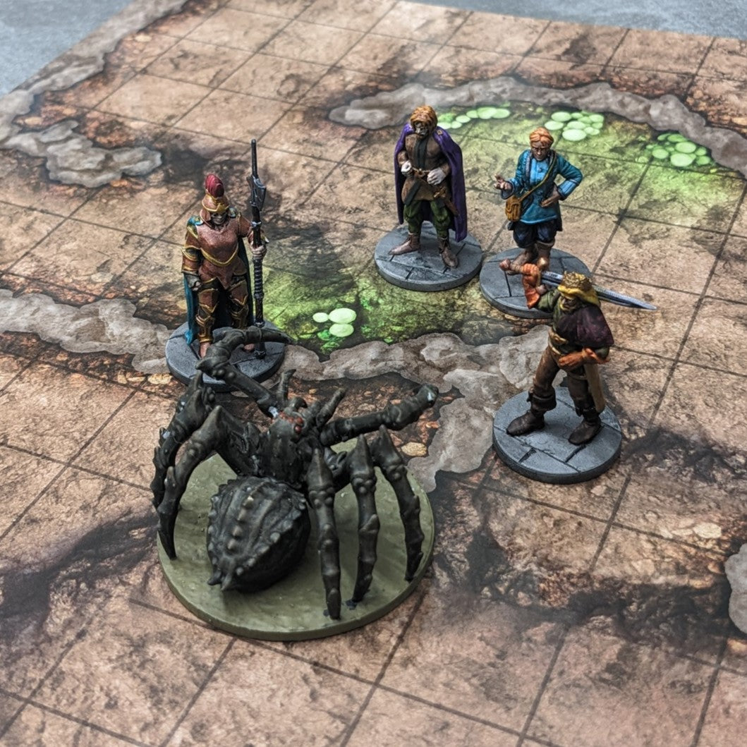 Adventurers Starter Set 3 32mm Dungeons and Dragons Party 10 Minifiguren
