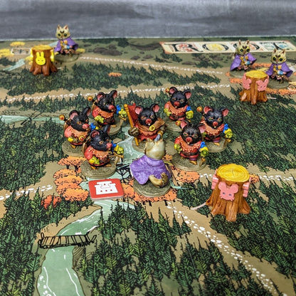 Root Marauders Expansion Board Game Compatible Warrior Faction Pieces Unpainted Unofficial 36 Figure Bumper Pack