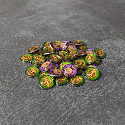 New Dominion Action and Buy Tracker Unofficial Glass and Metal Token Pack