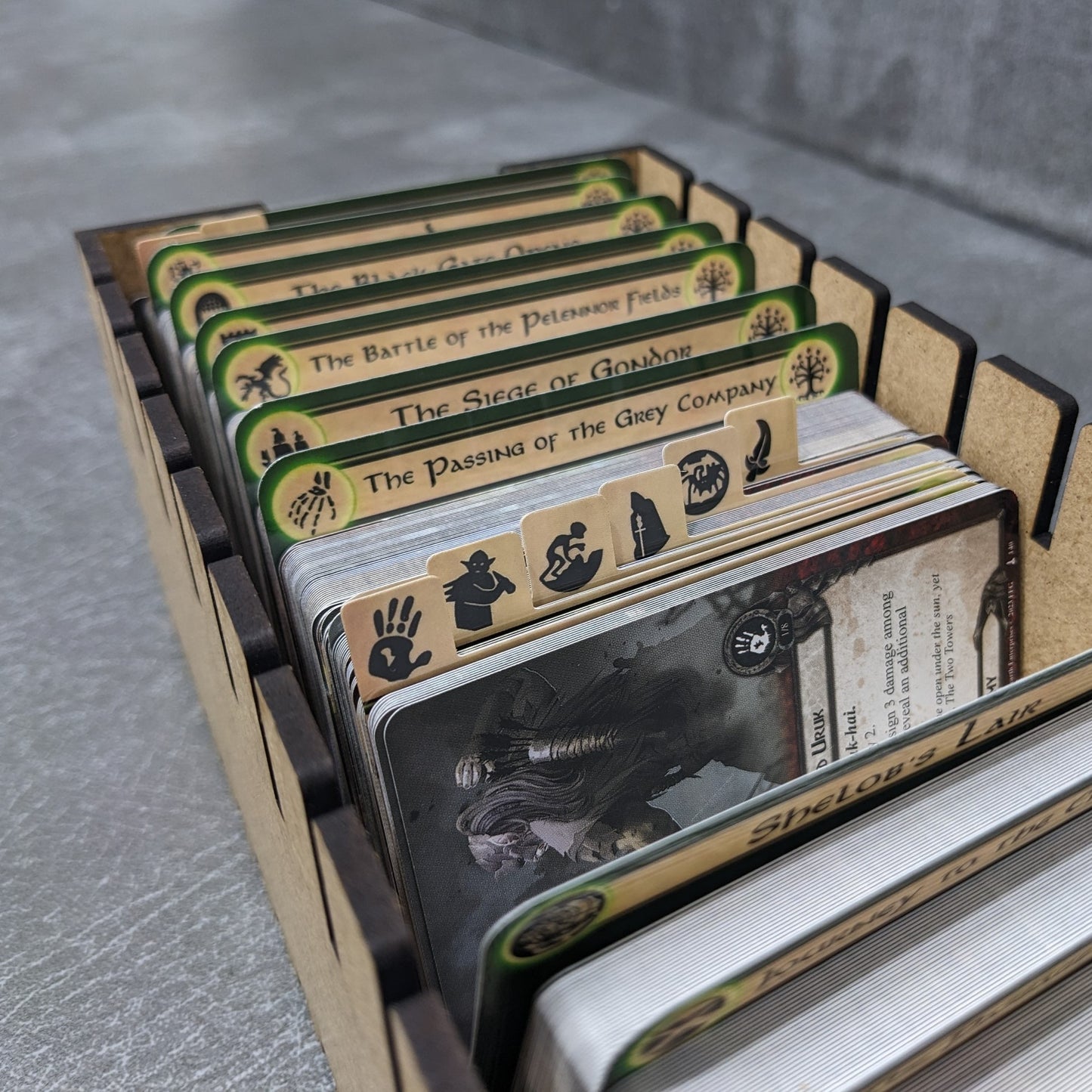 Arkham Horror Das Kartenspiel inspiriertes inoffizielles Token-Paket aus Glas und Metall
