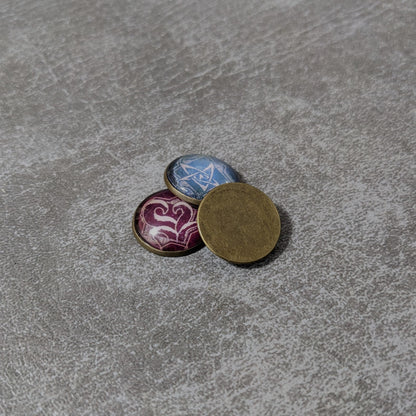 Die Chaostasche Arkham Horror Das Kartenspiel inspiriertes inoffizielles Token-Paket aus Glas und Metall