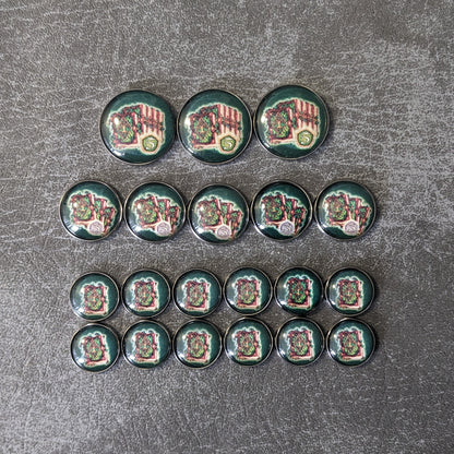 Fabled Board Game Inspired Unofficial Glass and Metal Token Pack