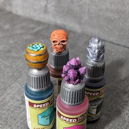 Hobby Paints Paint Bottle Toppers Swatch Caps