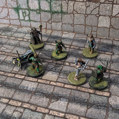 Coffret de démarrage Bulk Adventurers Toutes les classes de base 32 mm Donjons et Dragons Party 26 mini figurines