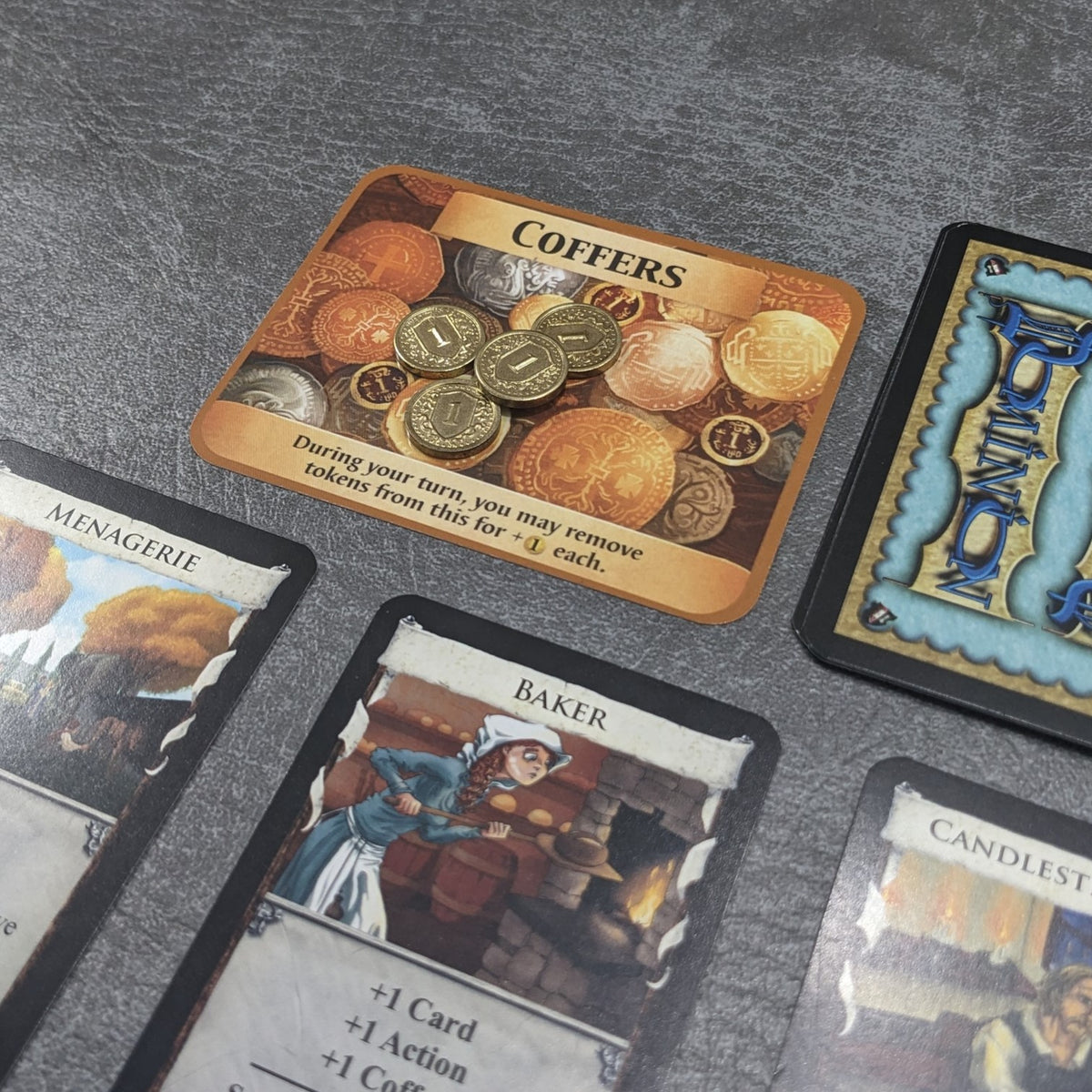 Dominion Inspired Unofficial Easy to Store Player Mats Set