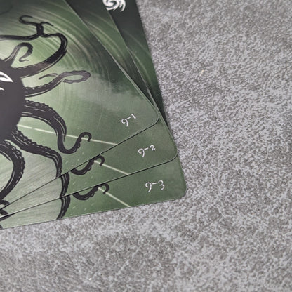 Arkham Horror Das Kartenspiel inspiriertes inoffizielles Token-Paket aus Glas und Metall