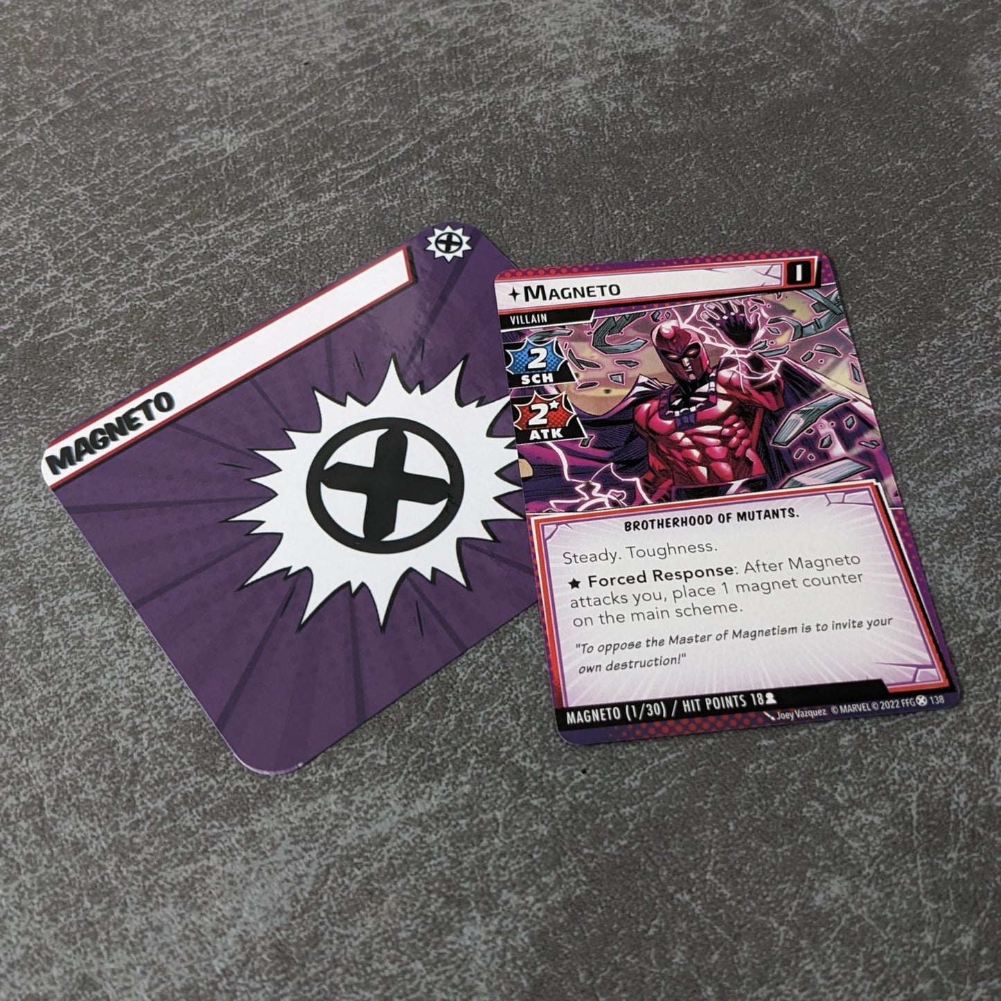 Horizontal Marvel Champions The Card Game Inspired Unofficial Campaign Card Divider Packs