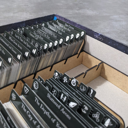 Arkham Horror The Card Game Box Insert Organiser Unofficial Storage Solution