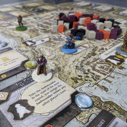 Lords of Waterdeep Board Game and Expansion Inspired Unpainted Unofficial Player Figures Meeple Upgrade Pack
