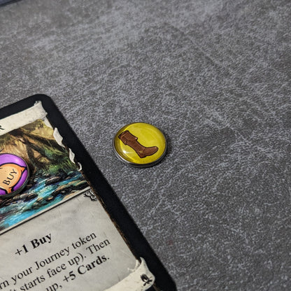 Dominion Adventures Expansion Inspired Unofficial Glass and Metal Token Pack