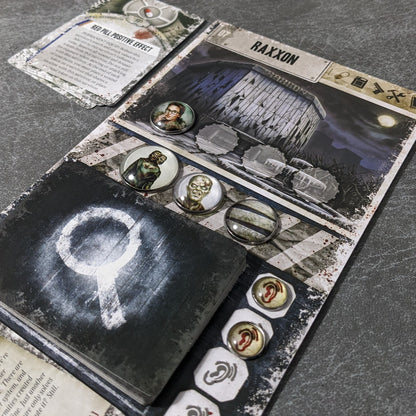 Dead of Winter Brettspiel inspiriertes inoffizielles Token-Paket aus Glas und Metall