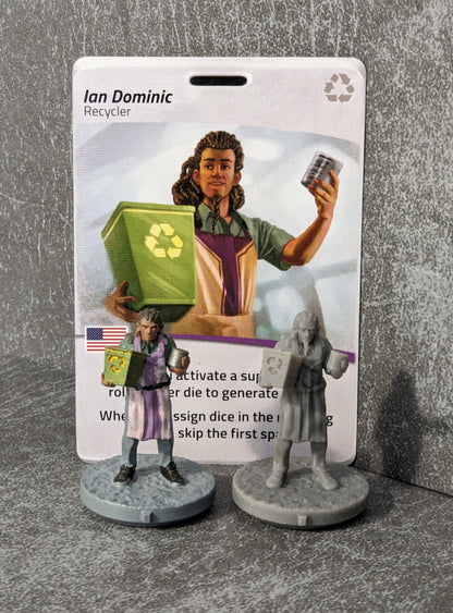 Pandemic Rapid Response Erweiterung 32mm Brettspiel Charakter inspiriert inoffizielles 7 Figuren Paket