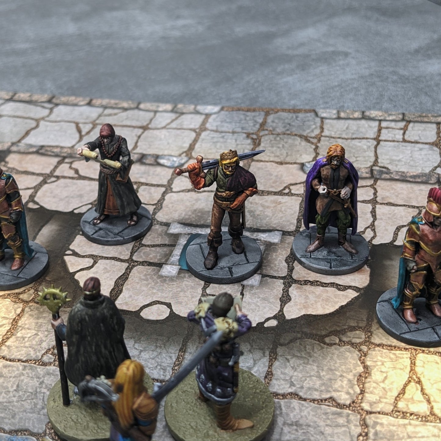 Adventurers Starter Set 3 32mm Dungeons and Dragons Party 10 Minifiguren