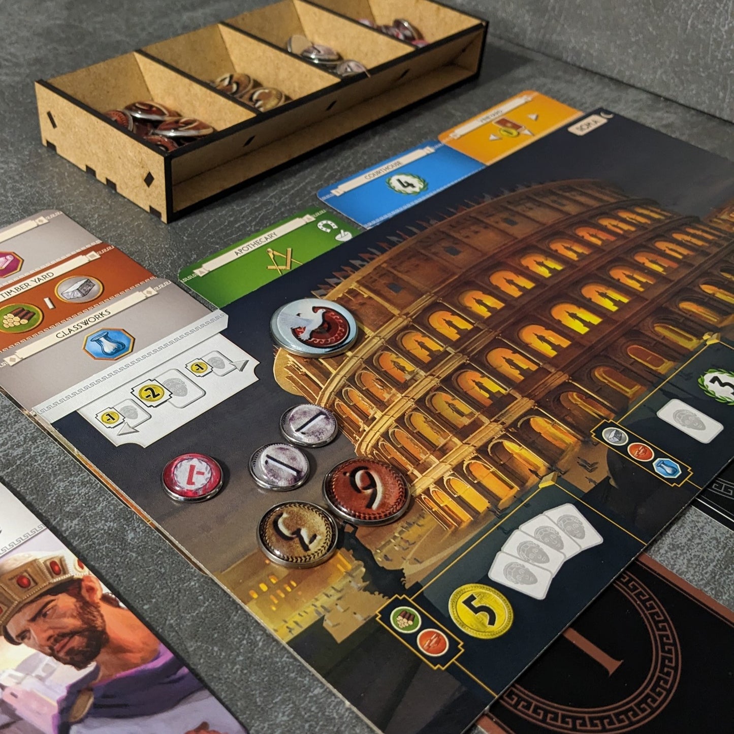 Arkham Horror – Das Brettspiel – Box-Einsatz-Organizer – Inoffizielle Aufbewahrungslösung