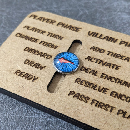 Marvel Champions The Card Game Inspired Magnetic Round Tracker Board