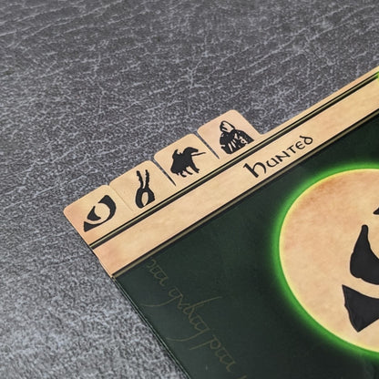 Arkham Horror Das Kartenspiel inspiriertes inoffizielles Token-Paket aus Glas und Metall