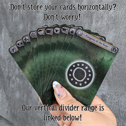 Arkham Horror The Card Game Inspired Unofficial Horizontal Campaign Card Divider Packs