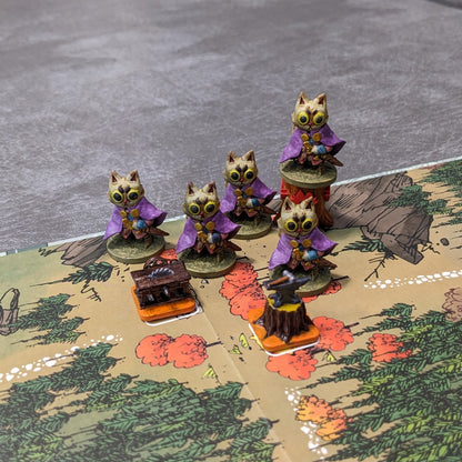 Root Board Game Compatible Warrior Faction Pieces Unpainted Unofficial 56 Figure Bumper Pack