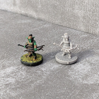 Goblins Monster Starter Set 32mm Dungeons and Dragons Kreaturen 10 Mini Figuren