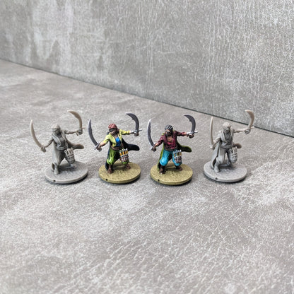 Adventurers Starter Set 3 32mm Dungeons and Dragons Party 10 Minifiguren