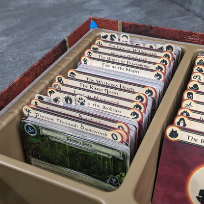 Arkham Horror Das Kartenspiel inspiriertes inoffizielles Token-Paket aus Glas und Metall
