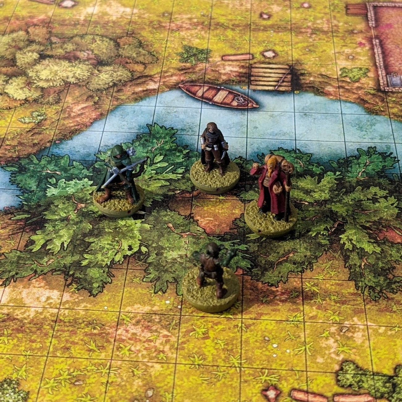 Tiny Characters 15mm Unpainted Pocket Dungeons and Dragons Tiny Player Figures